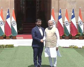 PM Modi and Chilean President hold bilateral talks at Hyderabad House