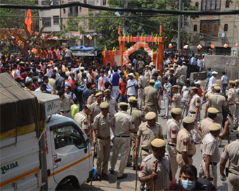 VHP denied permission for Hanuman Jayanti procession in Delhi