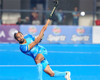 Indian men’s hockey team vice-captain Hardik Singh