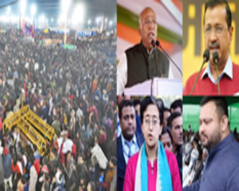 Political parties express sorrow over Maha Kumbh tragedy; Kharge slams 