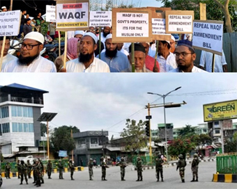 Curfew imposed in Manipur’s Lilong after BJP leader’s house torched over support to Waqf Act