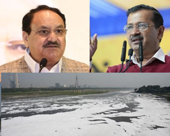 Nadda hits back at Kejriwal, shares break-up of high ammonia levels at Delhi’s entry and exit