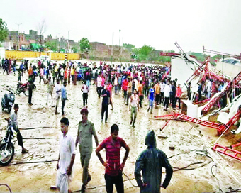 14 killed as tent collapses at Rajasthan religious gathering