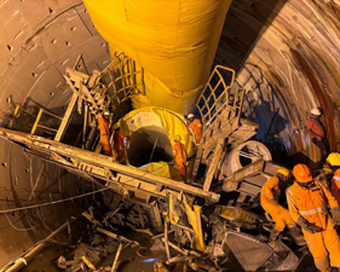 Telangana tunnel tragedy: Rescue teams find traces of human remains