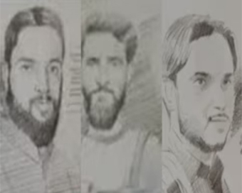 Security forces release sketches, photos of terrorists who carried out Pahalgam attack